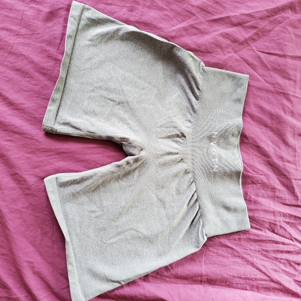 NVGTN Grey Pro Shorts-M